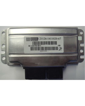 Контроллер Январь М74 21126-1411020-67 E-GAS ИТЭЛМА