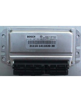 Контроллер BOSCH 21114-1411020-30 M 7.9.7 ВАЗ 21101