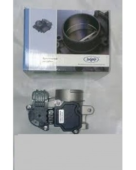 Патрубок дроссельный, дроссель, ВАЗ 2190 Гранта, E-GAS 8 кл. в сборе DELPHI