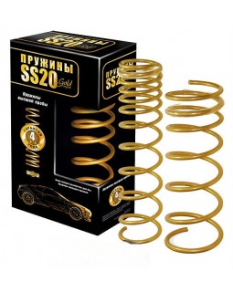 Пружины SS20 ВАЗ 2110, 2111, 2112, Приора с переменным шагом GOLD PROGRESSIVE задние (2шт) Пружины SS20 ВАЗ 2110, 2111, 2112, Приора с переменным шагом GOLD PROGRESSIVE задние (2шт)