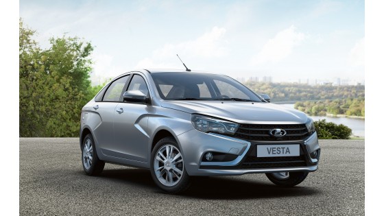 В Украину доставлена первая партия Lada Vesta